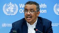 Tedros Adhanom Ghebreyesus selaku Direktur Jenderal Badan Kesehatan Dunia (WHO)