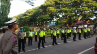 Polres Jeneponto laksanakan Apel gabungan