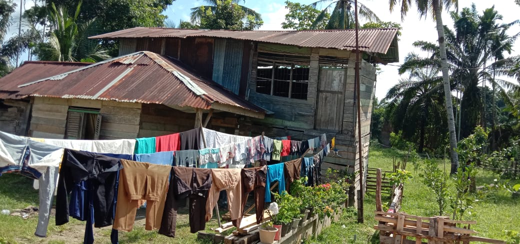 Kondisi rumah kediaman Feri Yulianto