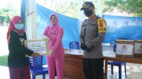 Kapolres Jeneponto lakukan Bakti Sosial bersama Ketua Bhayangkari cabang Jeneponto