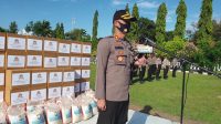 Kapolres Jeneponto Gelar Upacara Pemberangkatan Bakti Sosial