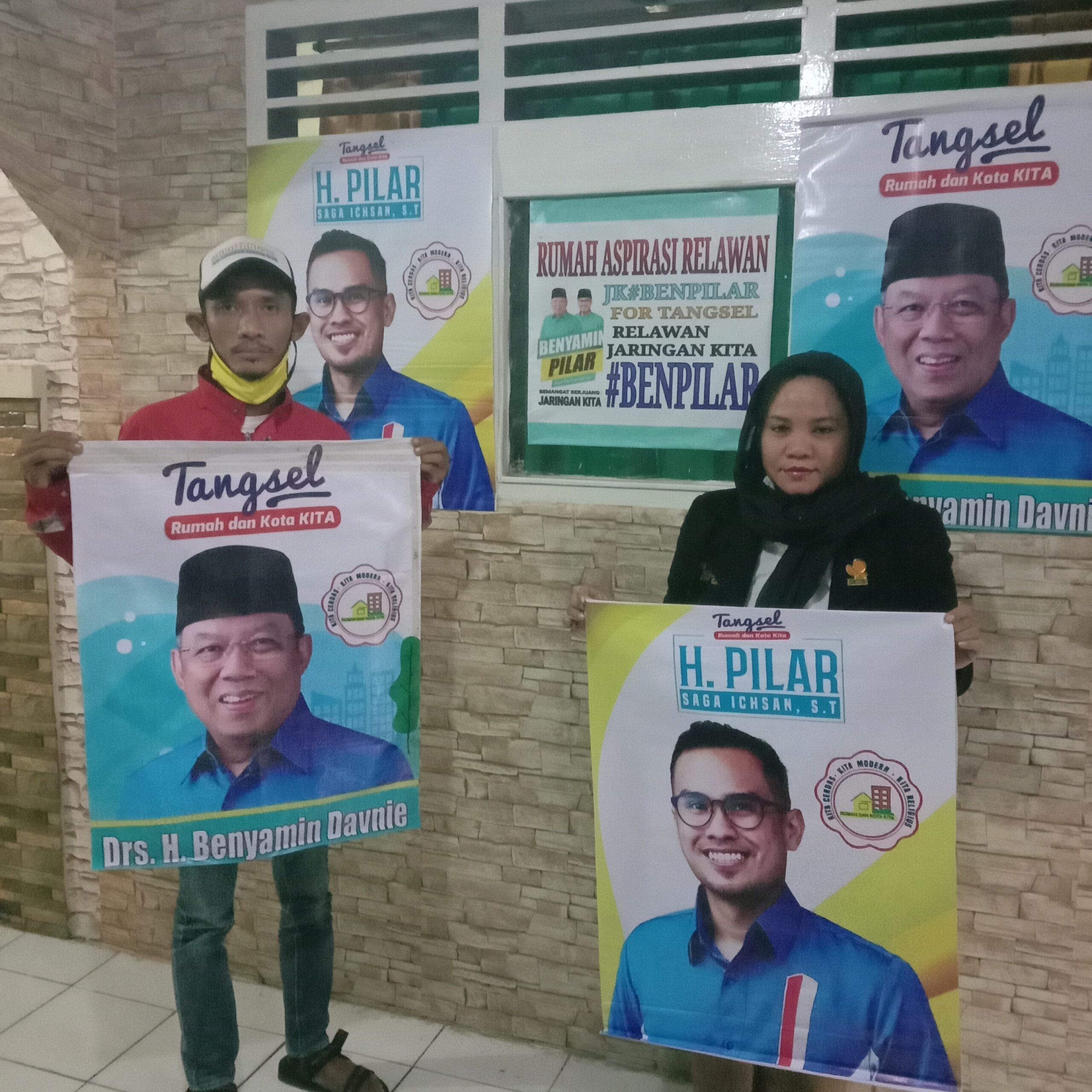 Memperkenalkan calon Walikota dan Wakil Walikota Tangsel