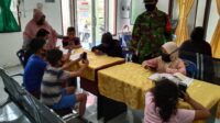 Kodim 0117/Atam sedang sosialisasikan penggunaan Wifi untuk belajar