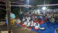 santri yang mengikuti acara tahun baru islam