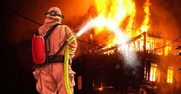 ilustrasi kebakarakan (detikcom)