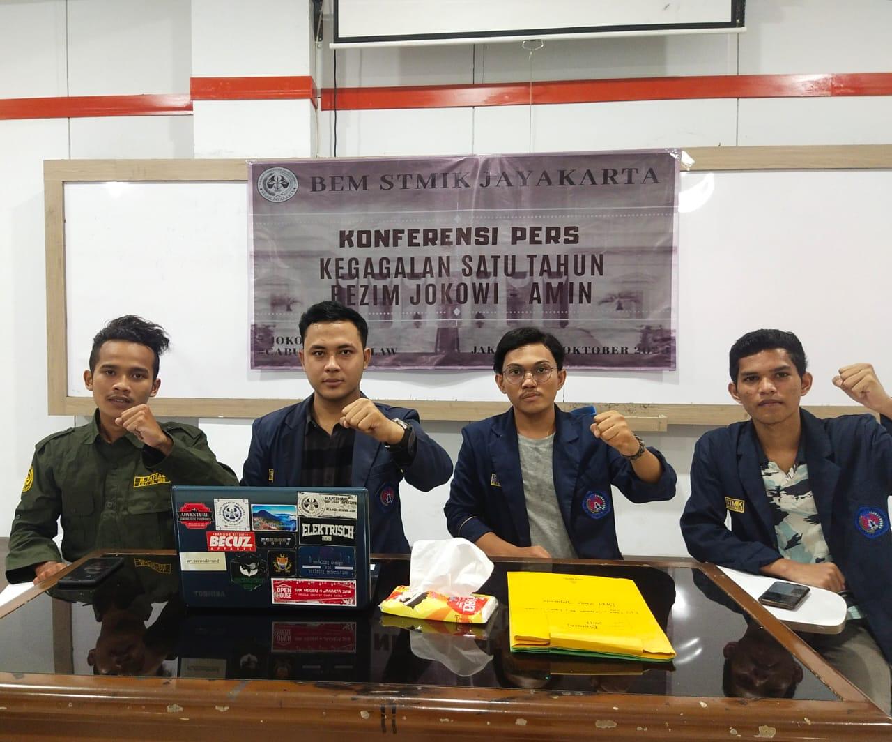 Foto Konferensi Pers BEM STMIK Jayakarta