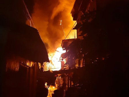 Kebakaran Maut di Tamansari Jakarta Bakar