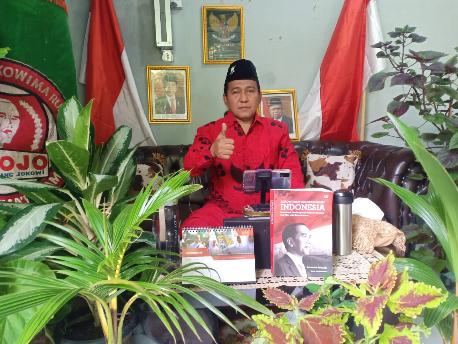 Gus Sholeh Mz , Koord FDRJ (Forum Diskusi Relawan Jokowi)
