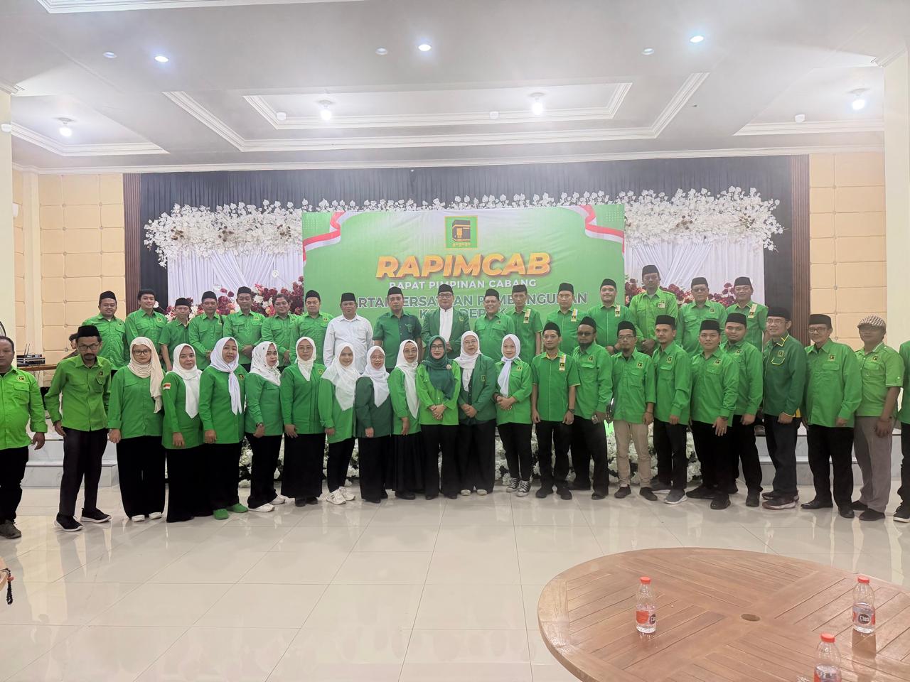 Dewan Pimpinan Cabang (DPC) Partai Persatuan Pembangunan (PPP) Kota Depok menggelar Rapat Pimpinan Cabang (Rapimcab)